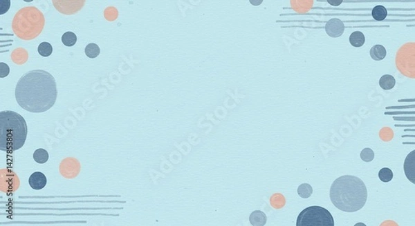 Fototapeta A pop abstract background design that stands out in thumbnails