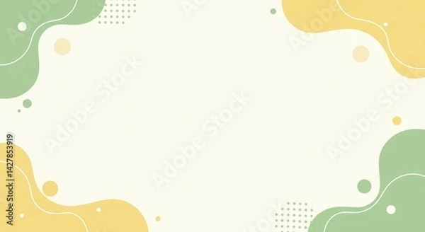 Fototapeta A pop abstract background design that stands out in thumbnails