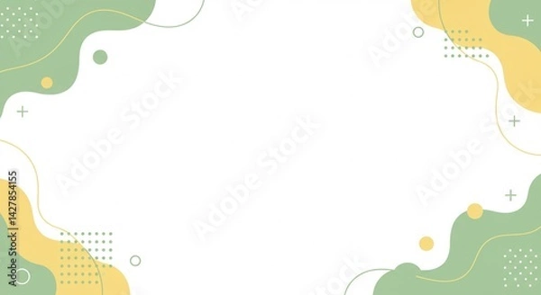 Fototapeta A pop abstract background design that stands out in thumbnails