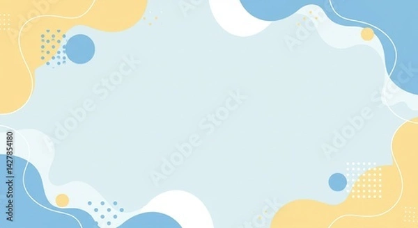 Fototapeta A pop abstract background design that stands out in thumbnails