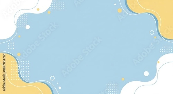 Fototapeta A pop abstract background design that stands out in thumbnails