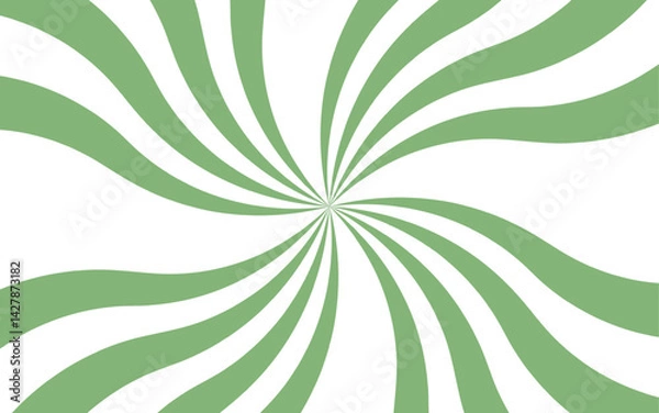 Fototapeta Abstract hypnotic swirl pattern with  colorful and white curved rays. Spiral sunburst and sunlight beam burst background. Sunburst and striped pattern retro sun line texture.