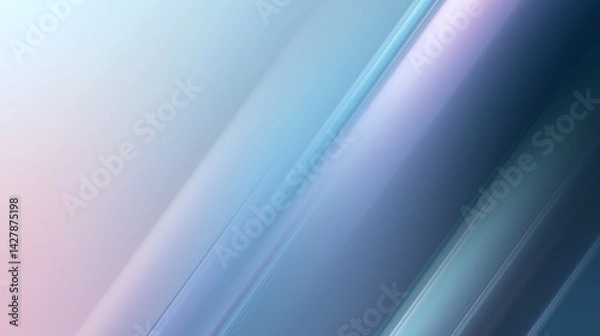 Fototapeta Abstract background with motion blur. Colorful gradient wallpaper for desktop screen. Generative ai