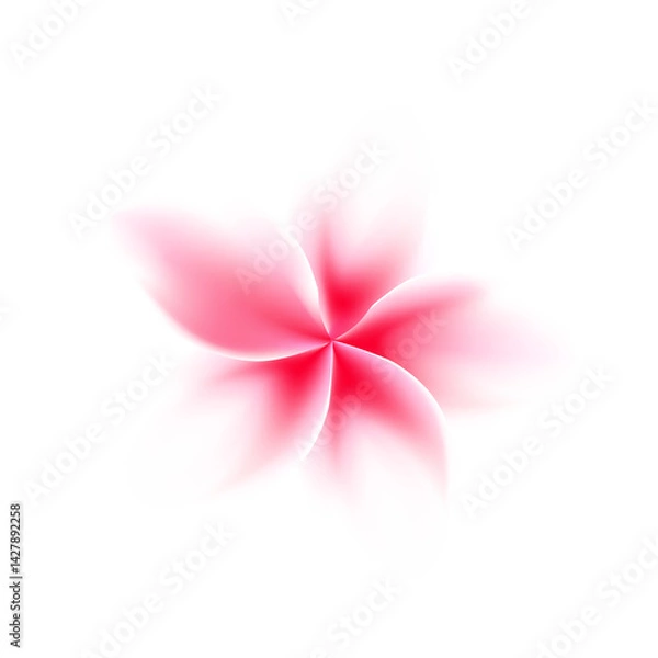 Fototapeta Troppical flower summer icon design element 