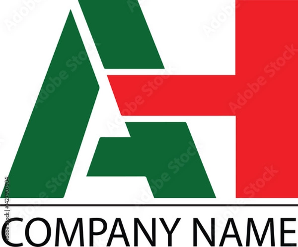 Fototapeta AH Logo