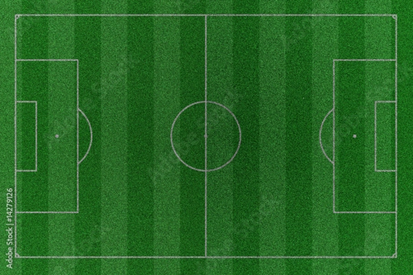 Fototapeta Fußballfeld