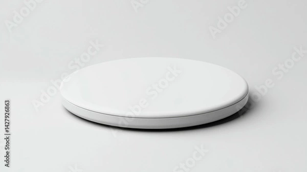 Obraz White Round Display Stand