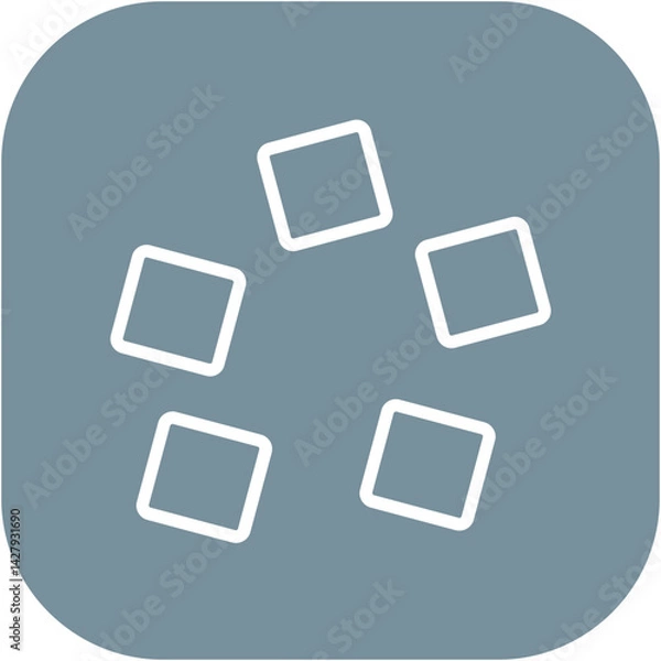 Fototapeta Ice Icon