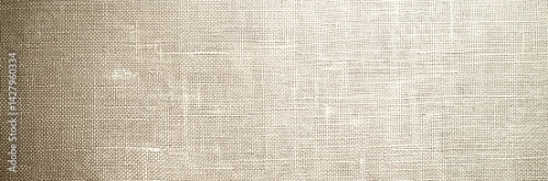 Fototapeta 麻布風の質感のある白い紙の背景テクスチャー