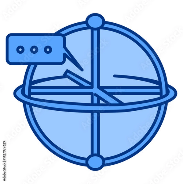 Fototapeta Quantum Bit Flip