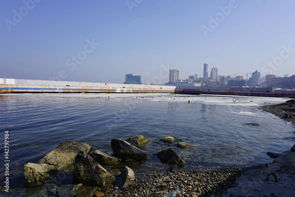 Obraz Амурский  залив. Владивосток. Приморье. Россия.