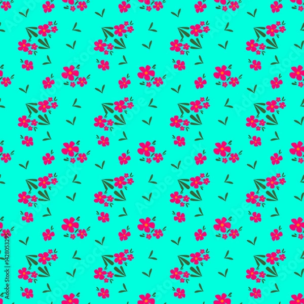 Obraz seamless pattern with flowers