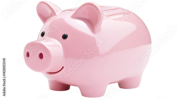 Fototapeta Digital finance assistant projecting smart budgeting tips