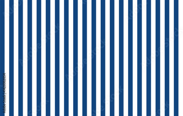 Obraz White and navy blue stripes pattern background.
