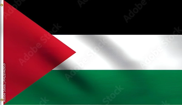 Fototapeta Palestine flag
