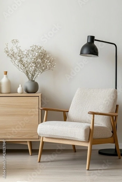 Fototapeta Cozy living room corner