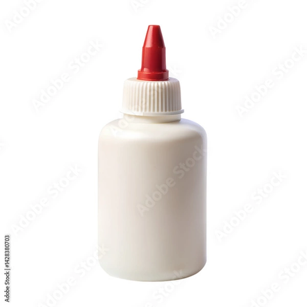 Obraz White Glue Bottle Isolated on Background