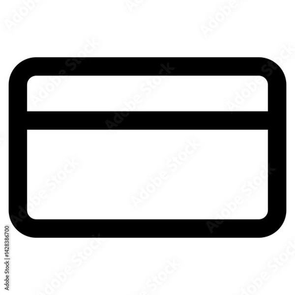 Fototapeta simple credit 