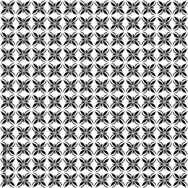 Fototapeta Seamless x flower checker board pattern