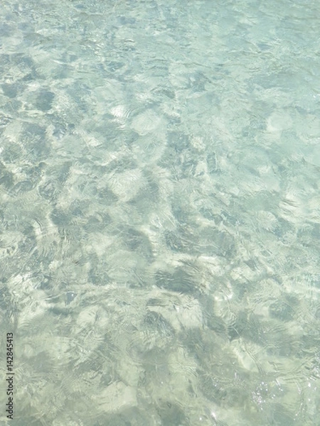 Obraz agua transparente