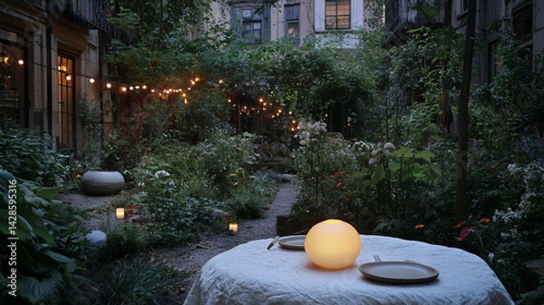 Fototapeta Romantic Candlelight Dinner