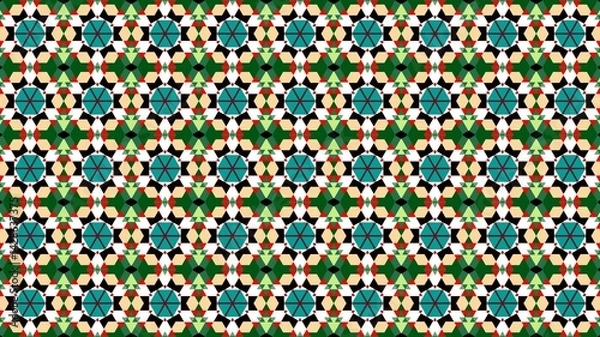 Fototapeta fabric motif. seamless pattern. wallpaper. background. HD