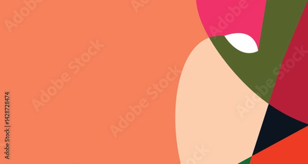 Fototapeta Colorful abstract background