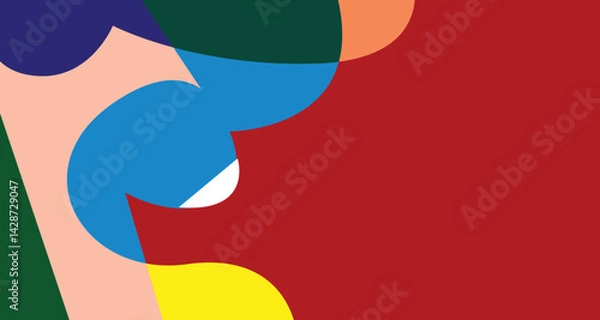 Fototapeta Colorful abstract background