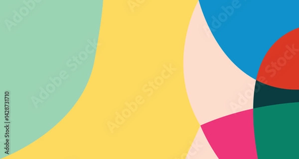 Fototapeta Colorful abstract background