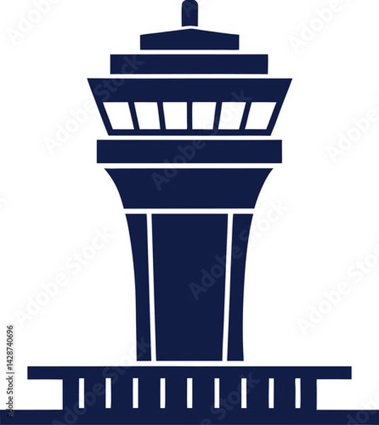 Obraz Airport Control Tower Icon