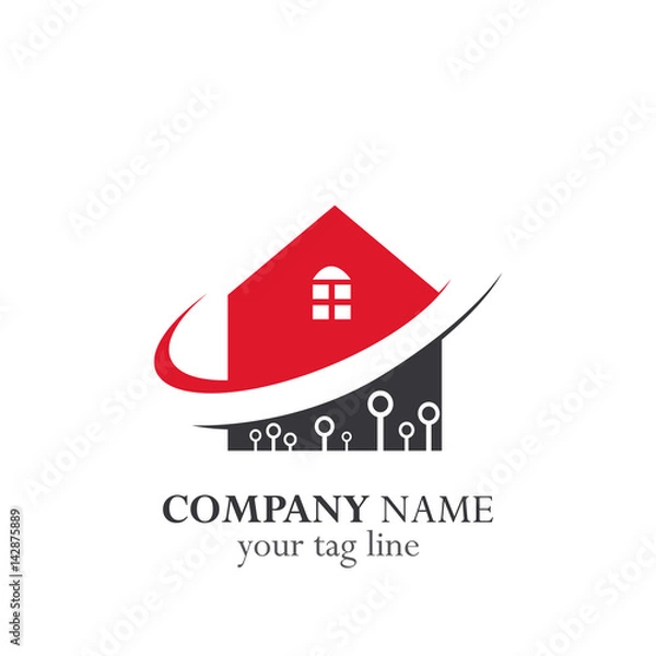 Obraz BUILDING LOGO BUSINESS