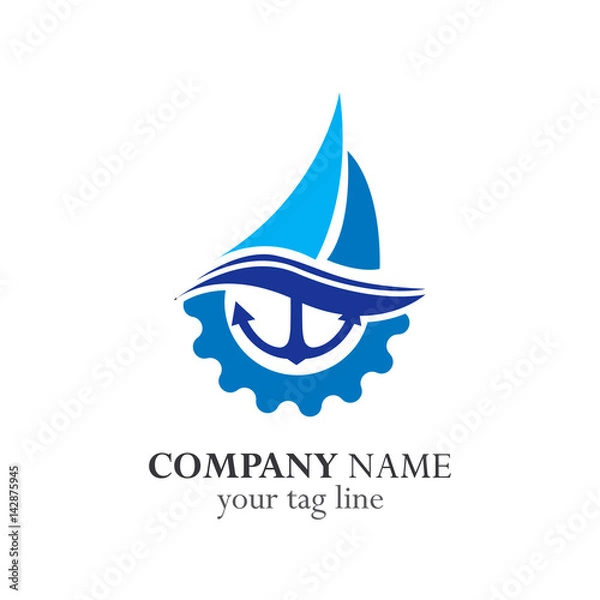 Obraz ANCHOR LOGO BUSINESS