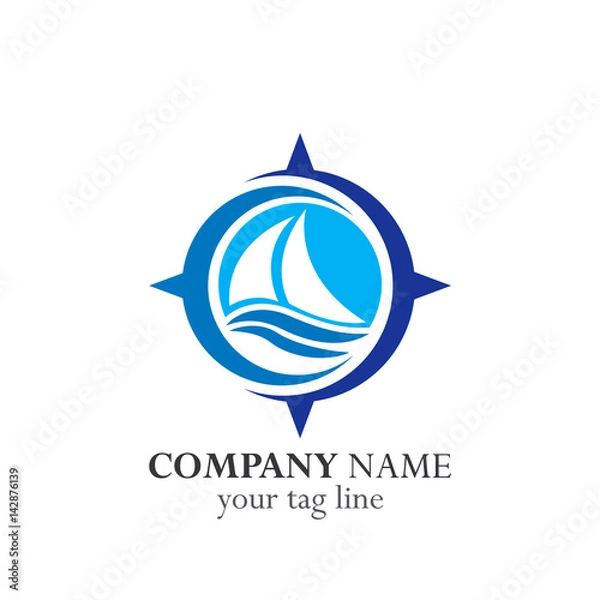 Obraz SHIP LOGO BUSINESS