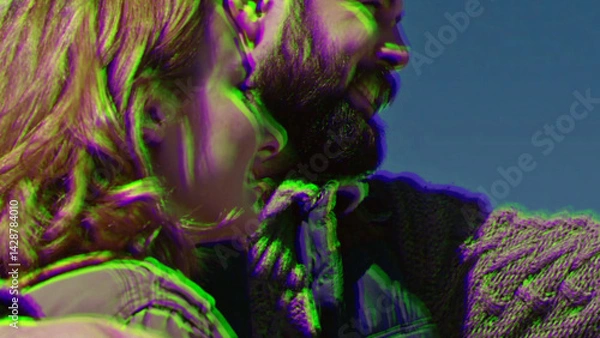 Fototapeta RGB Shake Transitions 02