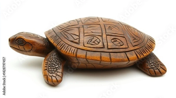 Fototapeta turtle isolated on white