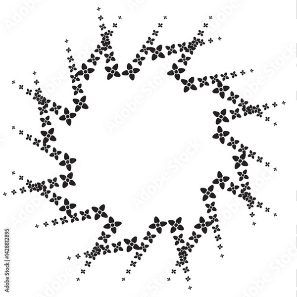 Fototapeta vector illustration of a grunge background