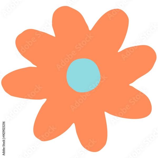 Obraz flower vector illustration