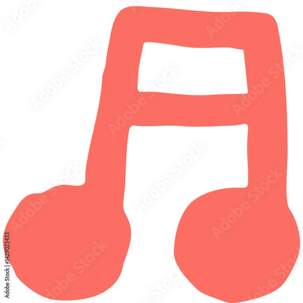 Obraz music notes icon