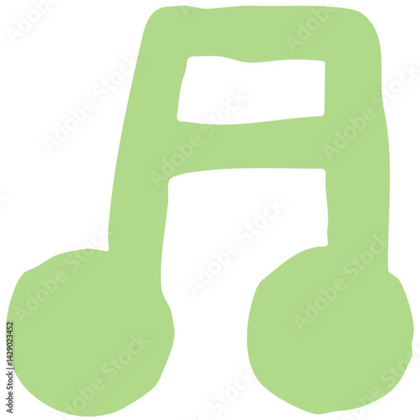 Obraz music notes icon