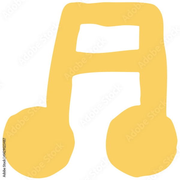 Obraz music notes icon