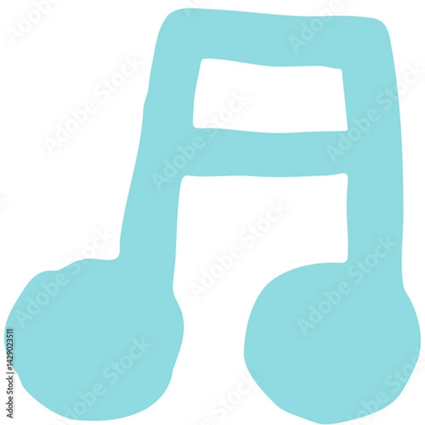 Obraz music notes icon