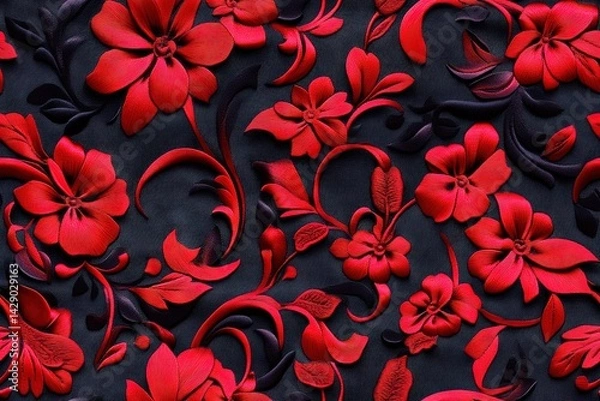 Fototapeta  repeatable seamless tile pattern