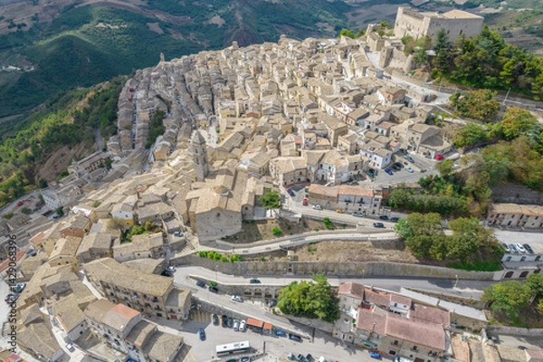 Obraz Panorama di Sant'agata di puglia, gargano