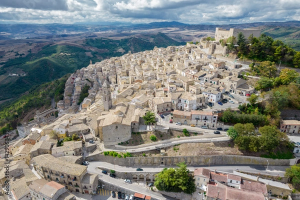 Obraz Panorama di Sant'agata di puglia, gargano