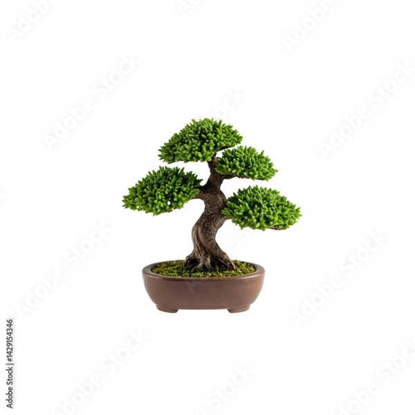 Fototapeta mini bonsai tree planter