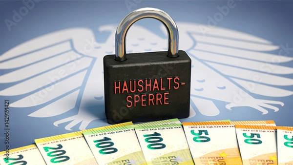Obraz Haushaltssperre in Deutschland