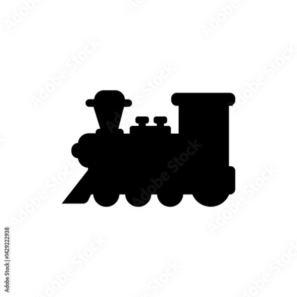Obraz locomotive, train icon