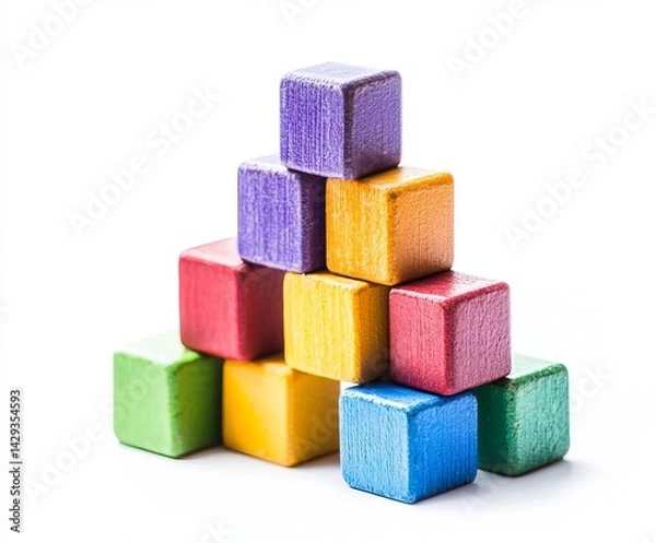 Obraz How To Build Credit isolated white background