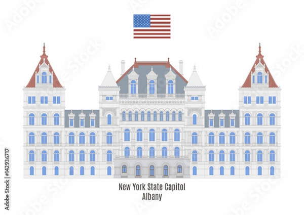 Obraz Nowy Jork State Capitol, Albany