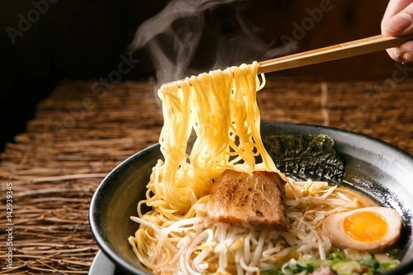 Obraz donkocheu ramen 돈코츠라멘